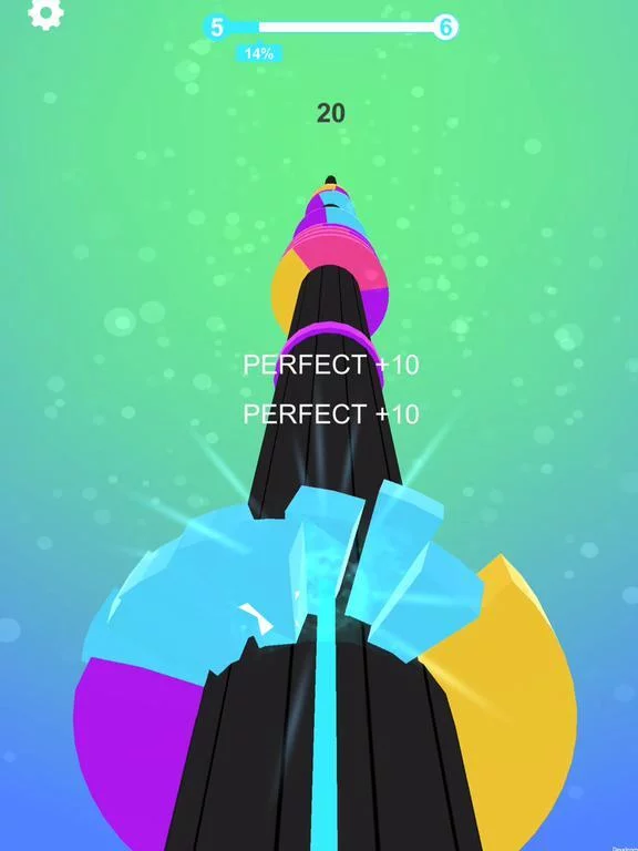 Изображение игры: Colorful Helix