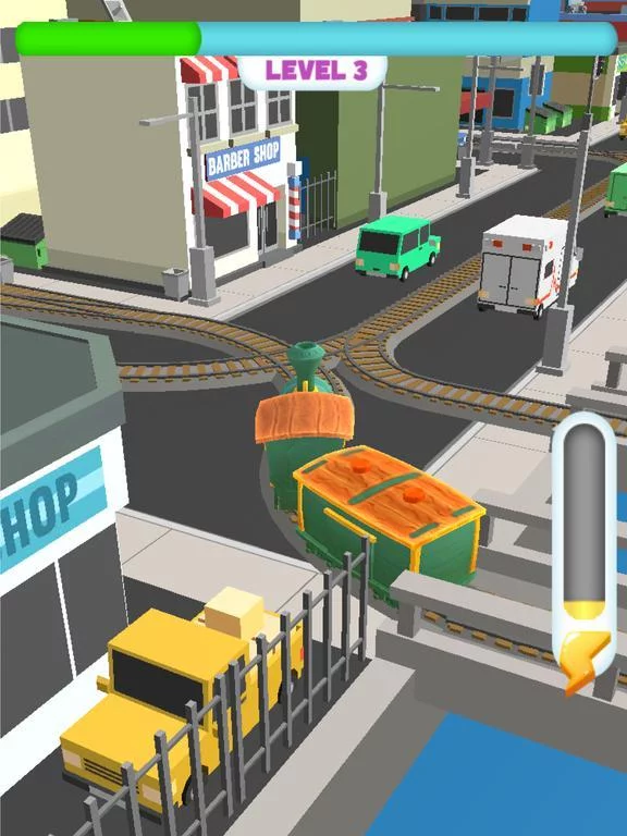 Изображение игры: Railway Runner