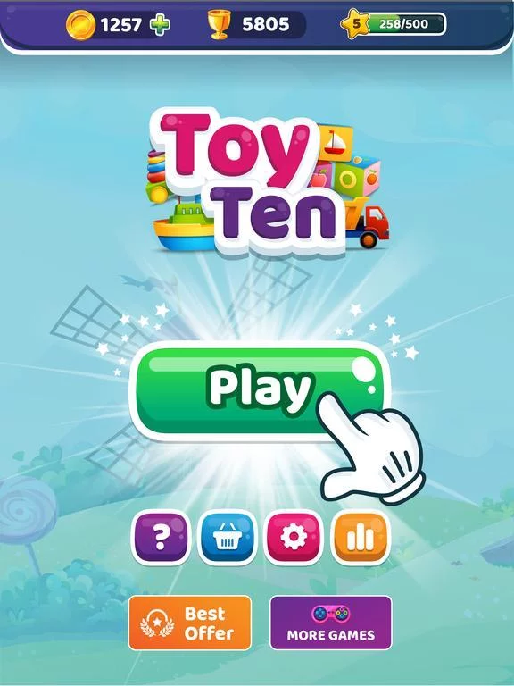 Изображение игры: ToyTen: Toy Block Puzzle Blast
