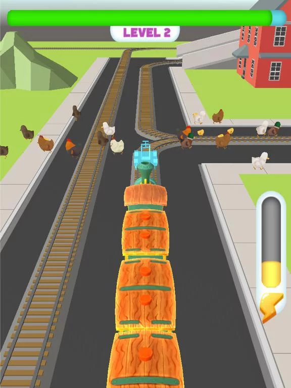 Изображение игры: Railway Runner