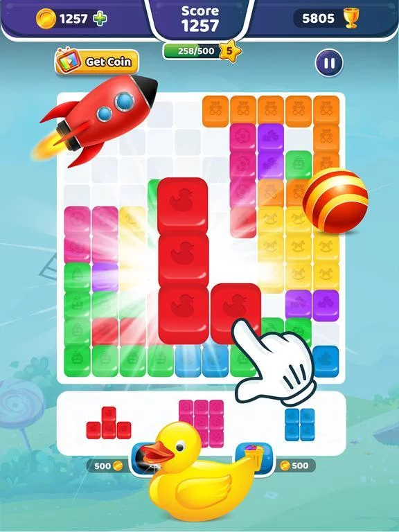 Изображение игры: ToyTen: Toy Block Puzzle Blast