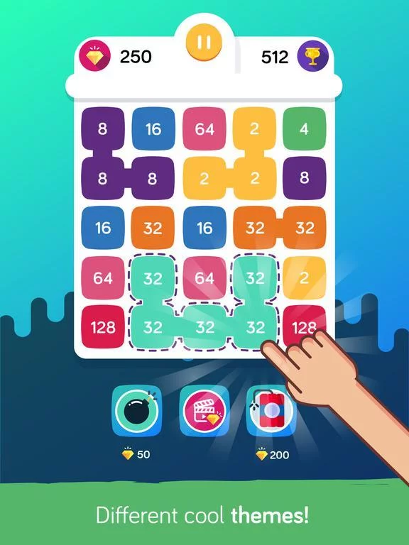 Изображение игры: 8K Merge - Number Block Puzzle