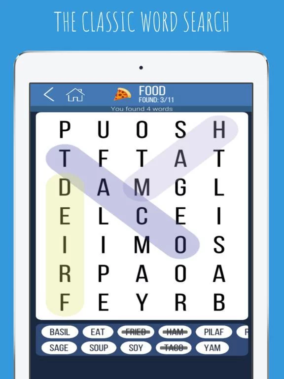Изображение игры: Word Search - Word find puzzle