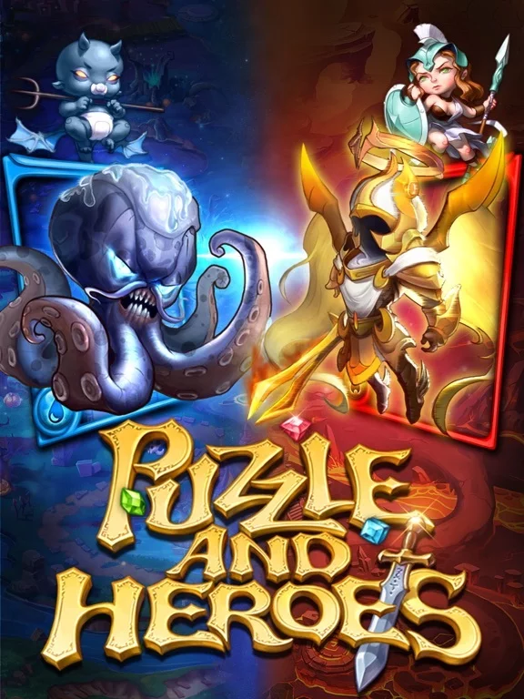 Изображение игры: Puzzle & Heroes