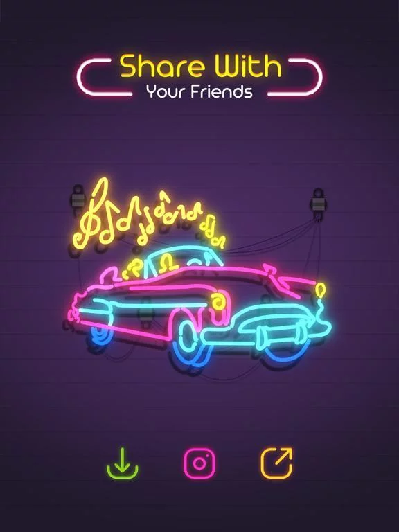Изображение игры: Neon It! - 3D Light Art Puzzle