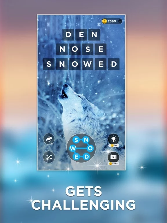 Изображение игры: Word Waffle - Word Swipe Game