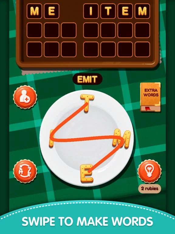 Изображение игры: Word Waffle - Word Swipe Game