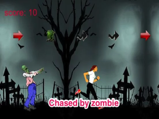 Изображение игры: Girl vs Zombie: Running And Chasing