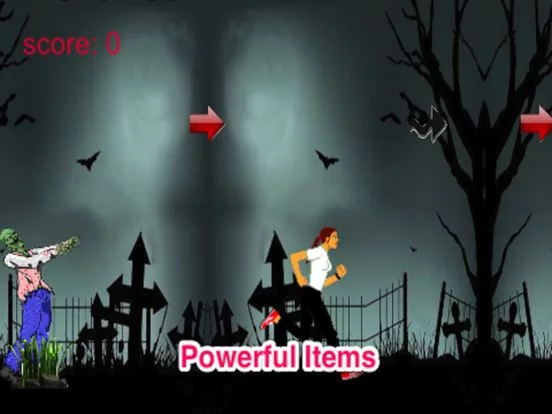 Изображение игры: Girl vs Zombie: Running And Chasing