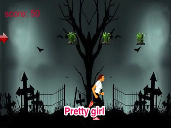 Изображение игры: Girl vs Zombie: Running And Chasing