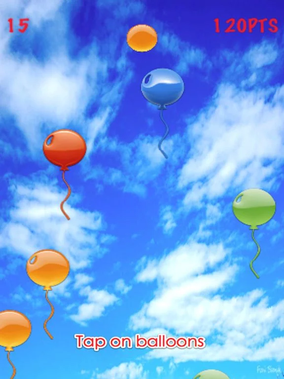 Изображение игры: Blow Up The Right Balloons