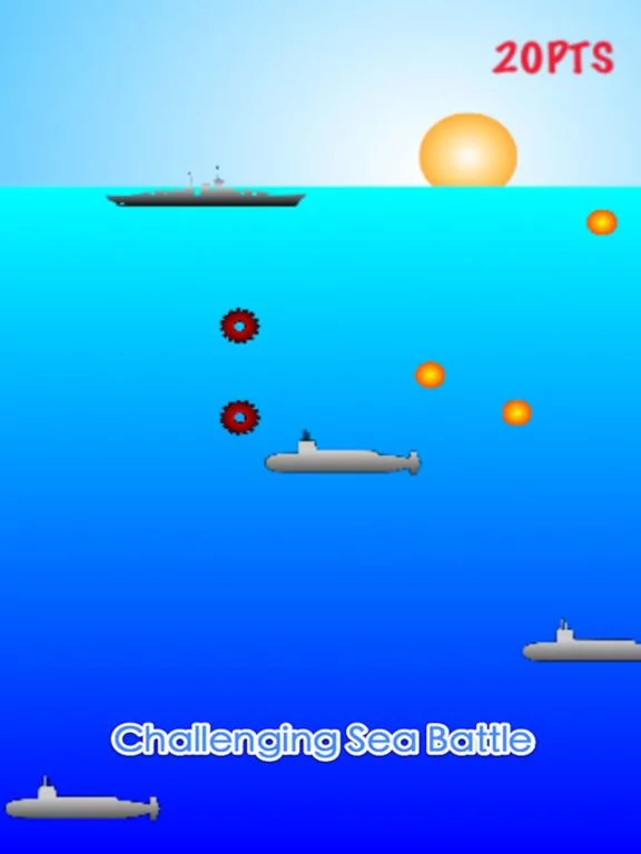 Изображение игры: Battleships vs Submarines - Naval Battle
