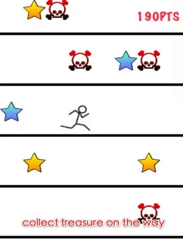 Изображение игры: Adventure of Stickman: Jump and Run Free - Action Game