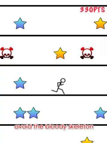 Изображение игры: Adventure of Stickman: Jump and Run Free - Action Game