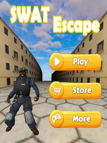 Изображение игры: SWAT Run 3D free