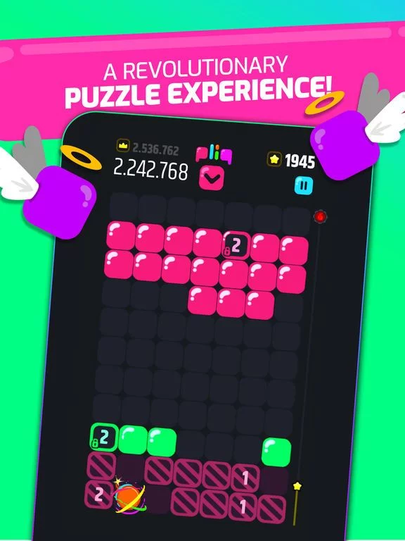Изображение игры: pliq: A Marvelous Puzzle Game