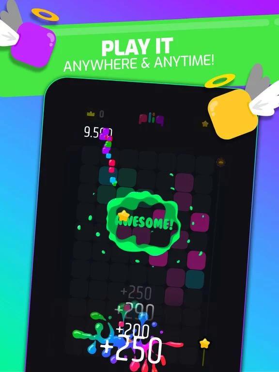 Изображение игры: pliq: A Marvelous Puzzle Game