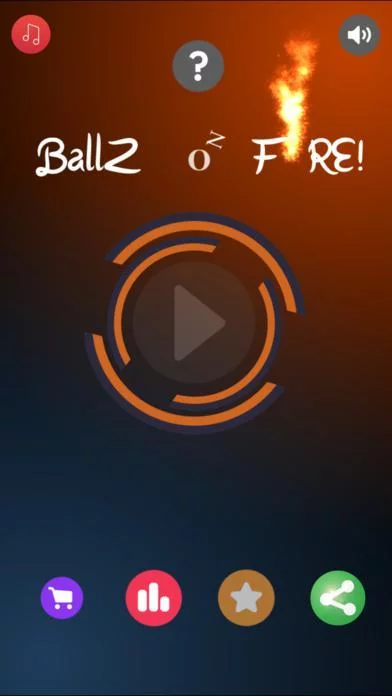 Изображение игры: BallZ on Fire!