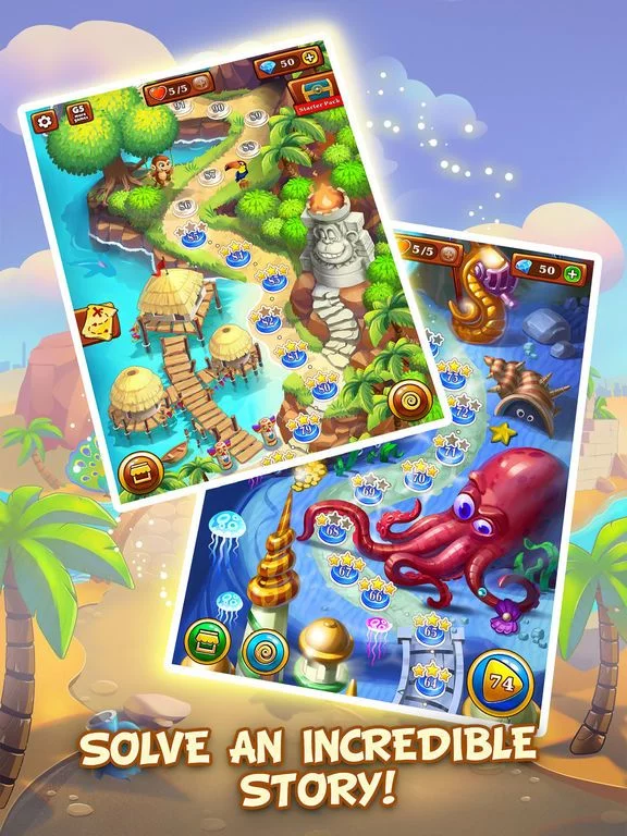 Изображение игры: Solitaire Magical Tour