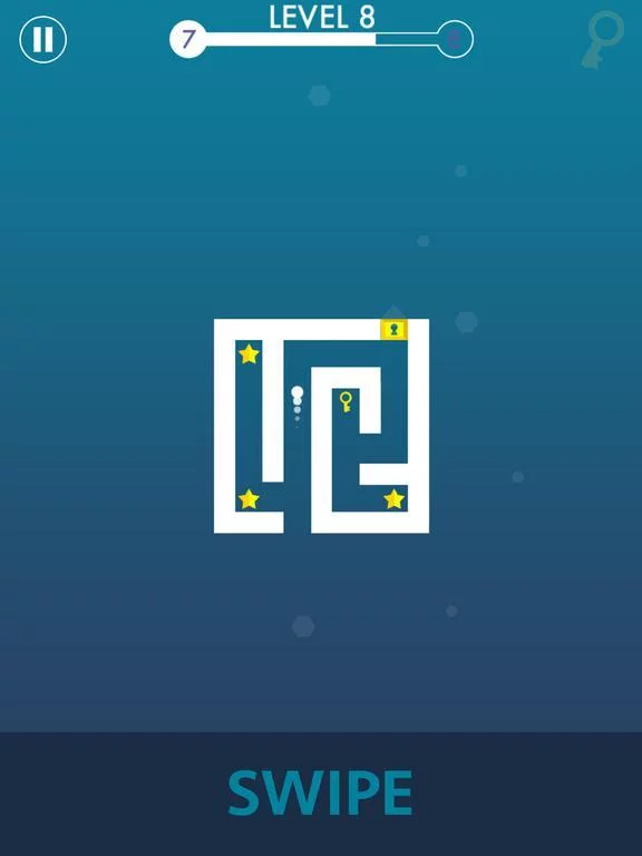 Изображение игры: Swipey Maze