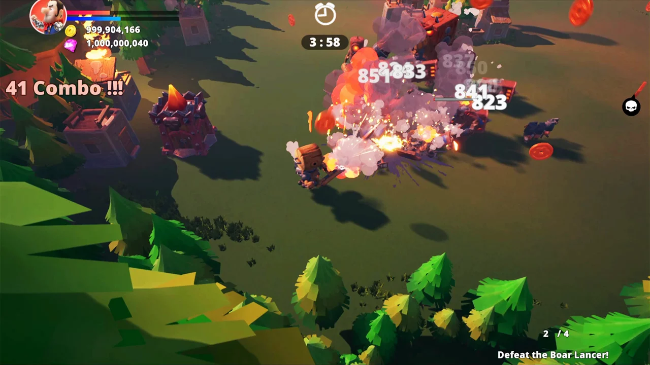 Изображение игры: MachiKnights Blood Bagos