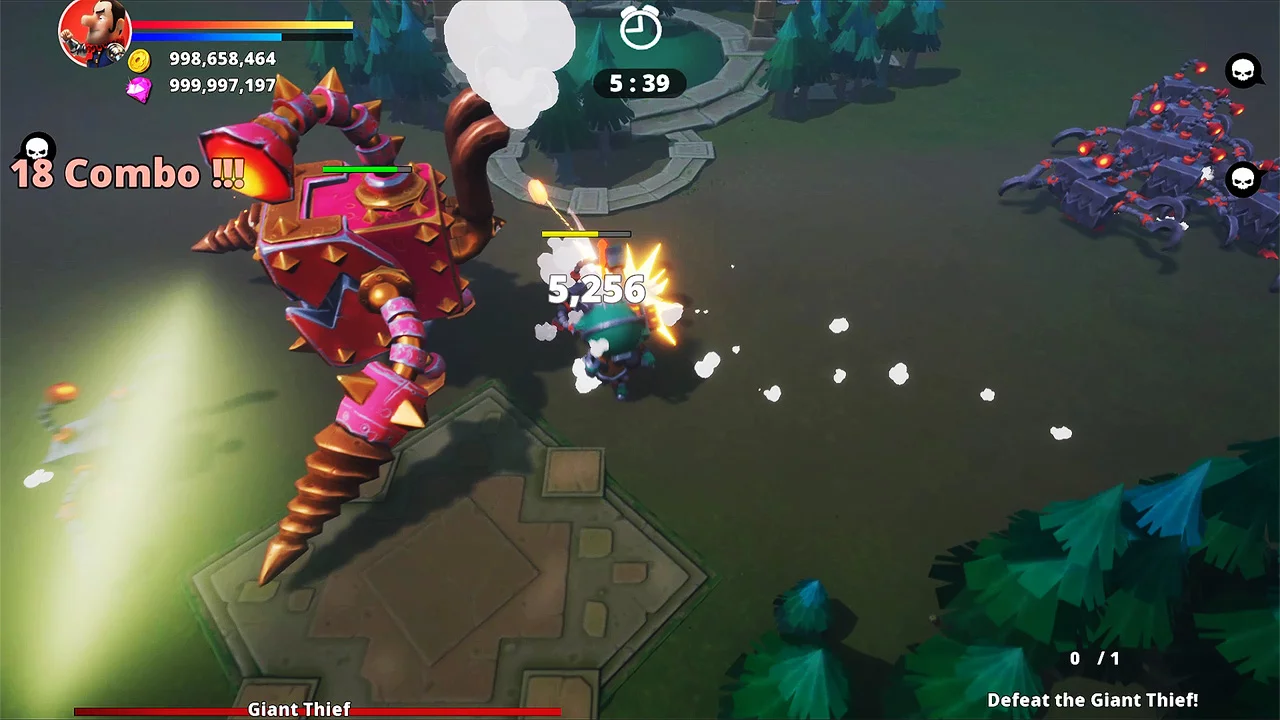 Изображение игры: MachiKnights Blood Bagos