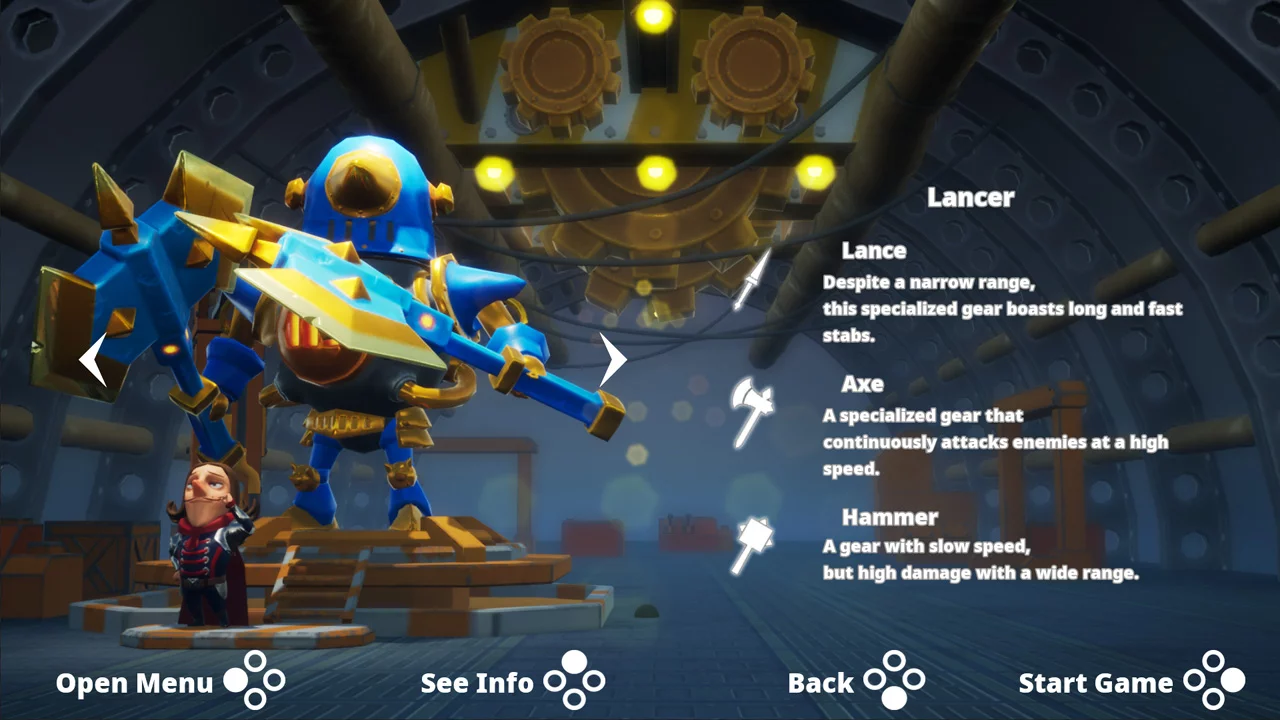 Изображение игры: MachiKnights Blood Bagos