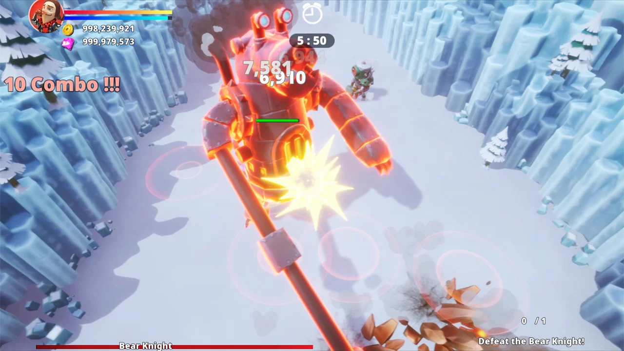 Изображение игры: MachiKnights Blood Bagos