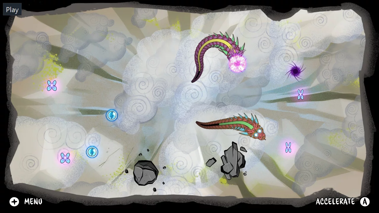 Изображение игры: Dragon Snakes