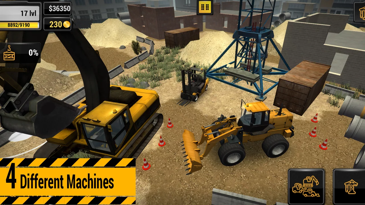 Изображение игры: Construction Machines Simulator