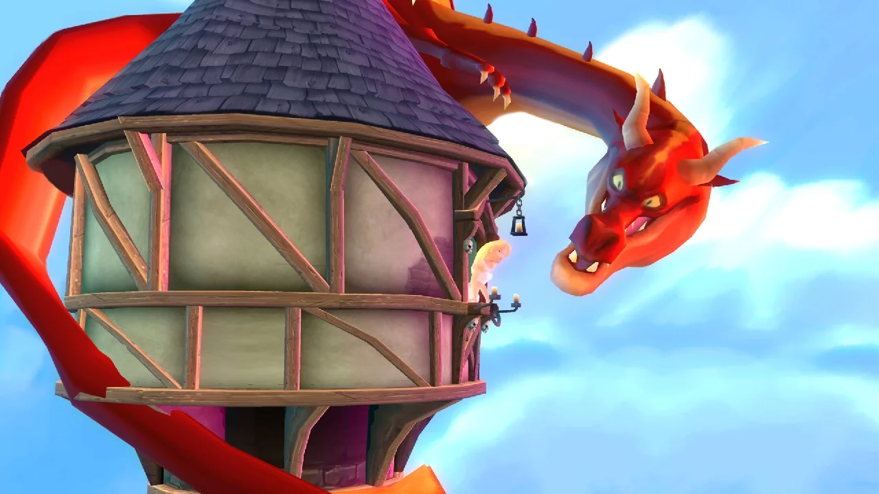 Изображение игры: The Knight & the Dragon
