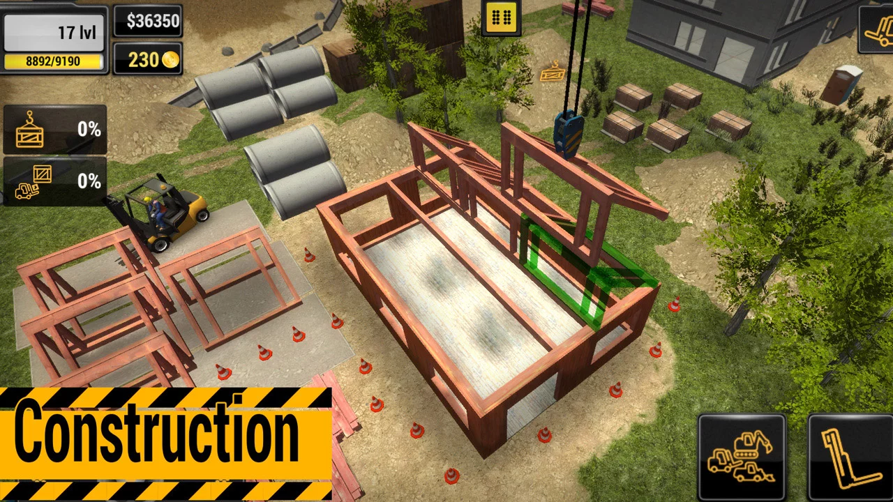 Изображение игры: Construction Machines Simulator