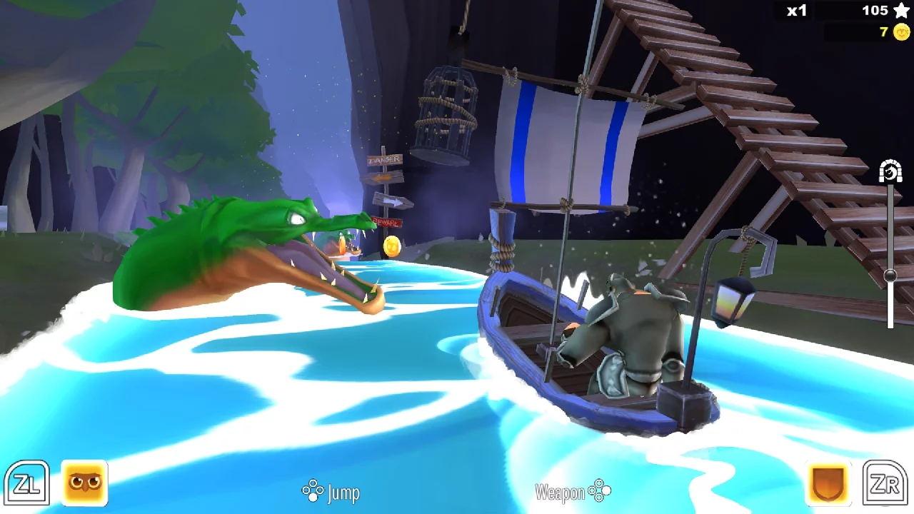 Изображение игры: The Knight & the Dragon
