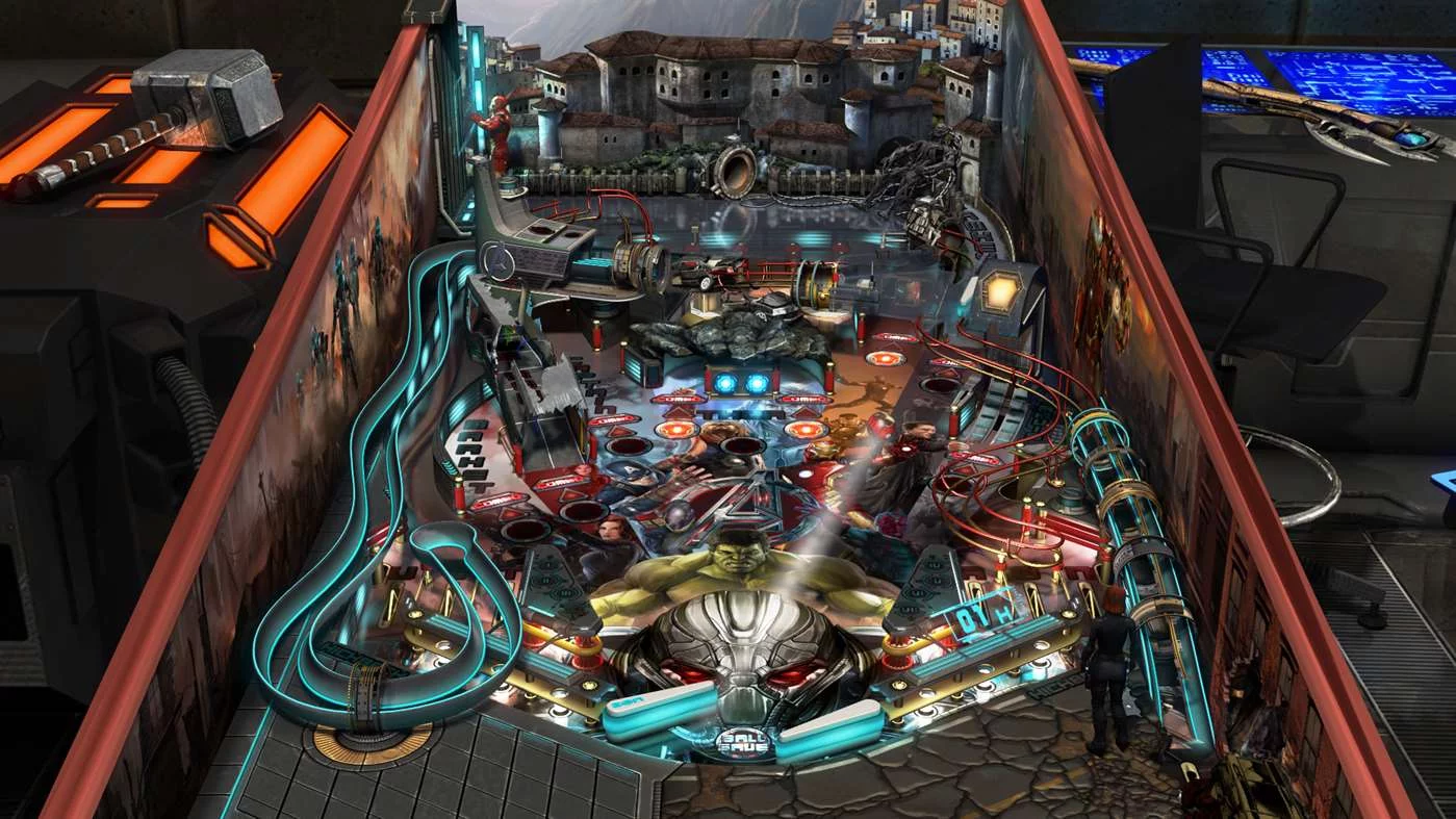 Изображение игры: Pinball FX3 - Marvel Pinball: Cinematic Pack