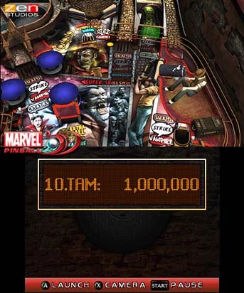 Изображение игры: Marvel Pinball 3D