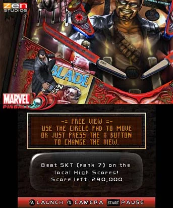 Изображение игры: Marvel Pinball 3D