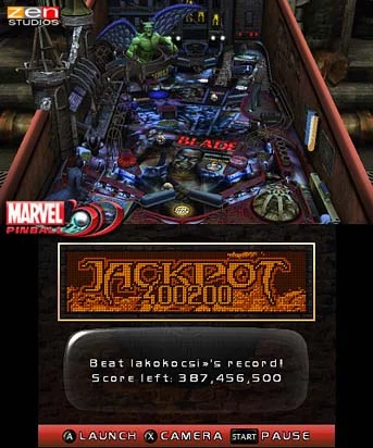Изображение игры: Marvel Pinball 3D