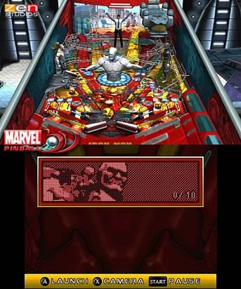 Изображение игры: Marvel Pinball 3D