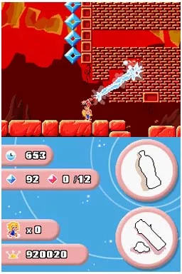 Изображение игры: Giana Sisters DS