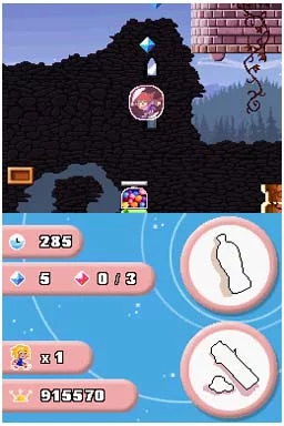 Изображение игры: Giana Sisters DS