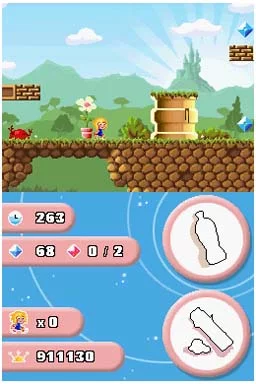 Изображение игры: Giana Sisters DS