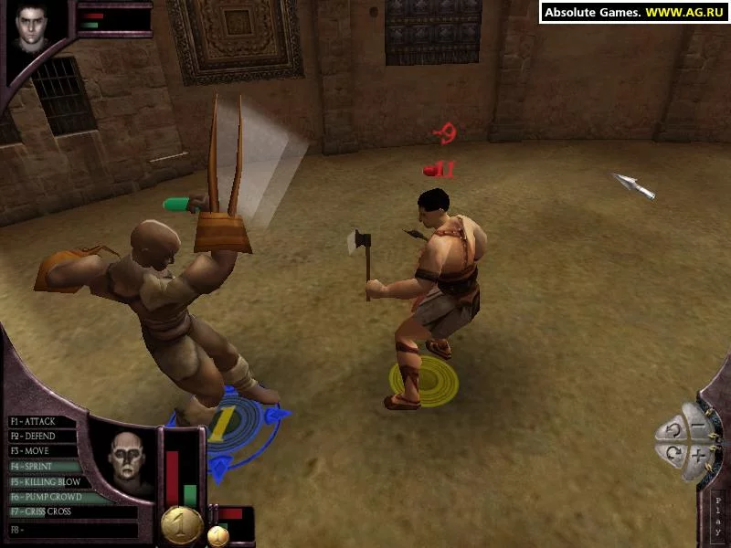 Изображение игры: The Gladiators of Rome