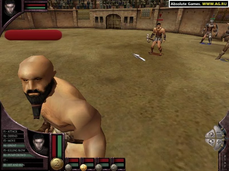 Изображение игры: The Gladiators of Rome