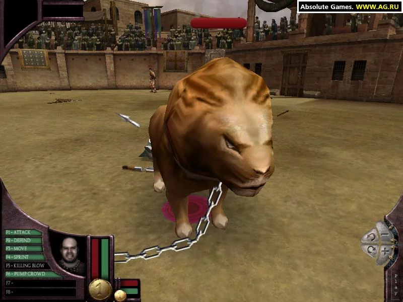 Изображение игры: The Gladiators of Rome