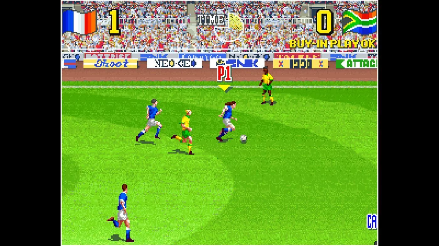 Изображение игры: ACA NEOGEO NEO GEO CUP '98: THE ROAD TO THE VICTORY