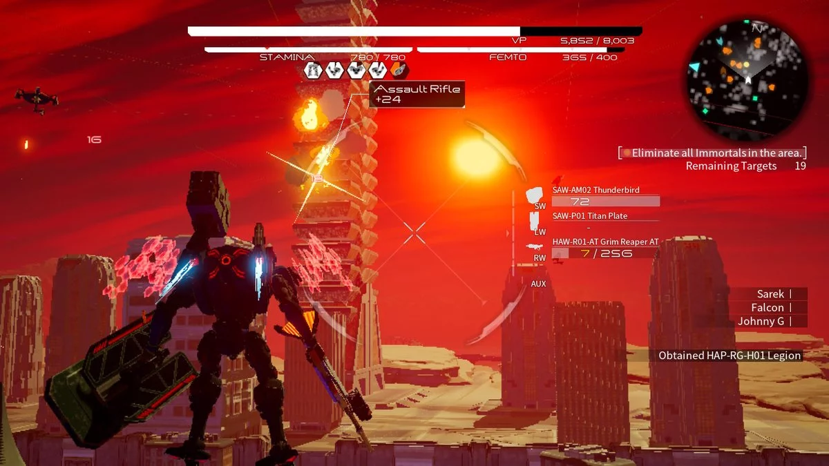Изображение игры: DAEMON X MACHINA: Prototype Missions
