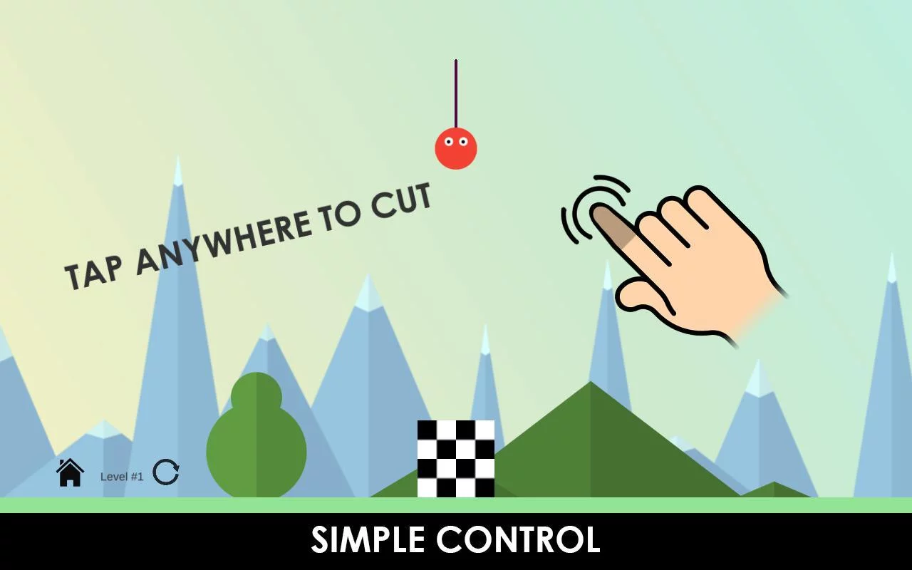 Изображение игры: Swing the Ball
