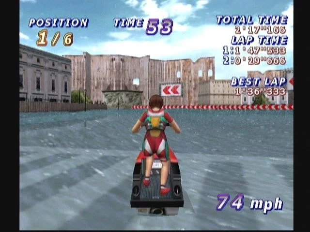 Изображение игры: Surf Rocket Racers