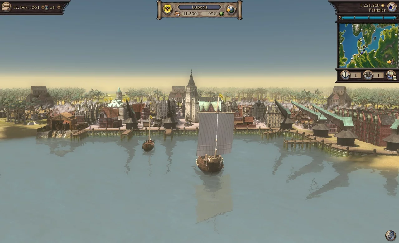 Изображение игры: Patrician 4: Conquest by Trade