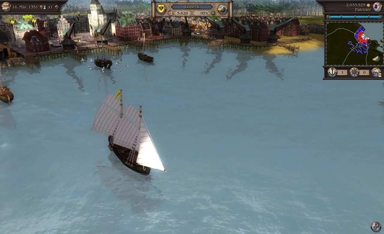 Изображение игры: Patrician 4: Conquest by Trade